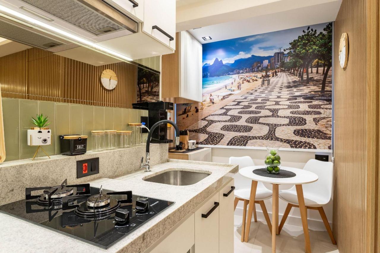 Premium Maravilhoso Estudio Sofisticado E Completo Em Ipanema Рио де Жанейро Екстериор снимка